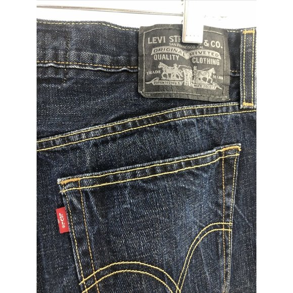 Men's Levi's 527 Cut-Off Jean Shorts - 34 Waist - Picture 3 of 7